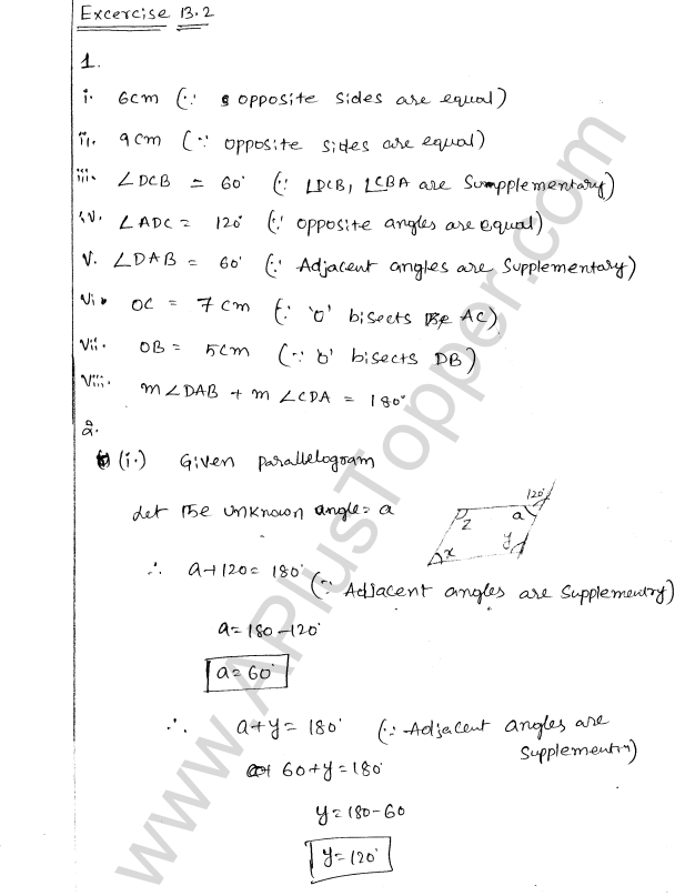 ML Aggarwal ICSE Solutions for Class 8 Maths Chapter 13 Understanding Quadrilaterals 15