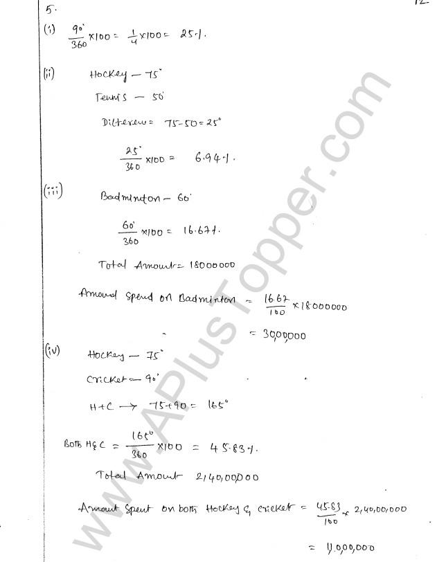 ML Aggarwal ICSE Solutions for Class 8 Maths Chapter 19 Data Handiling 12