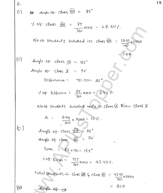 ML Aggarwal ICSE Solutions for Class 8 Maths Chapter 19 Data Handiling 13