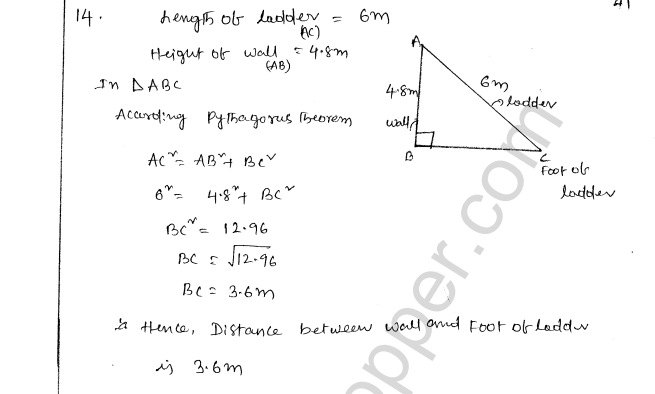 ML Aggarwal ICSE Solutions for Class 8 Maths Chapter 3 Squares and Square Roots 43