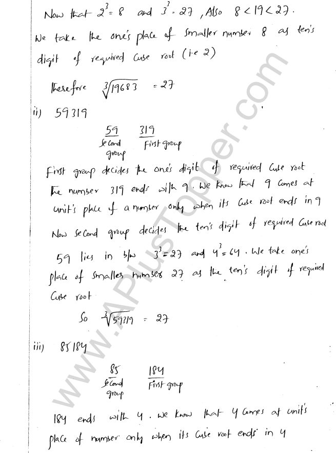 ML Aggarwal ICSE Solutions for Class 8 Maths Chapter 4 Cubes and Cube Roots 12