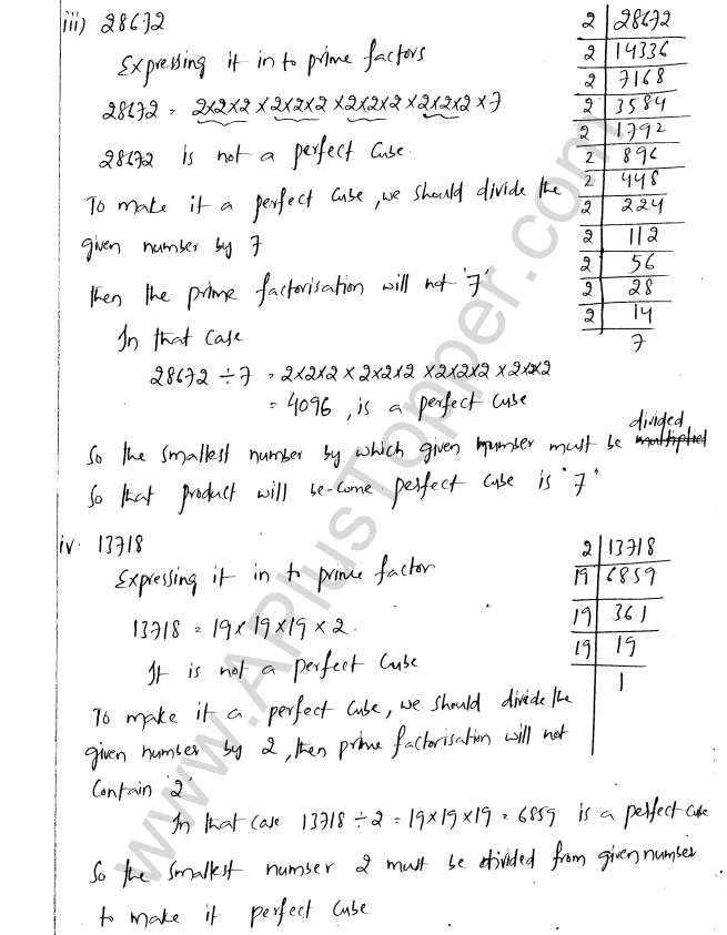 ML Aggarwal ICSE Solutions for Class 8 Maths Chapter 4 Cubes and Cube Roots 6