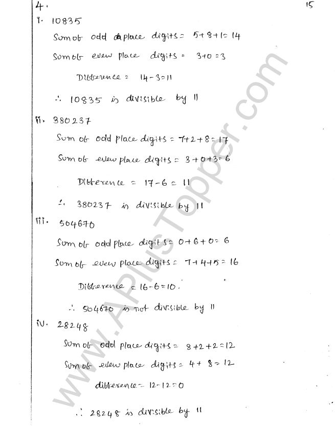 ML Aggarwal ICSE Solutions for Class 8 Maths Chapter 5 Playing with Numbers 18