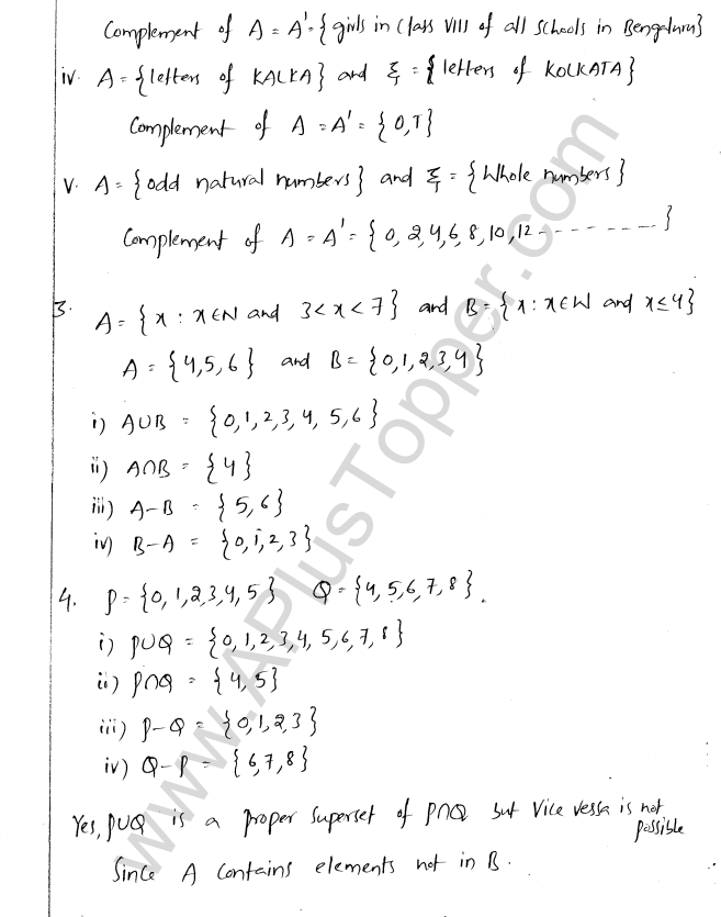 ML Aggarwal ICSE Solutions for Class 8 Maths Chapter 6 Operation on sets Venn Diagrams 2