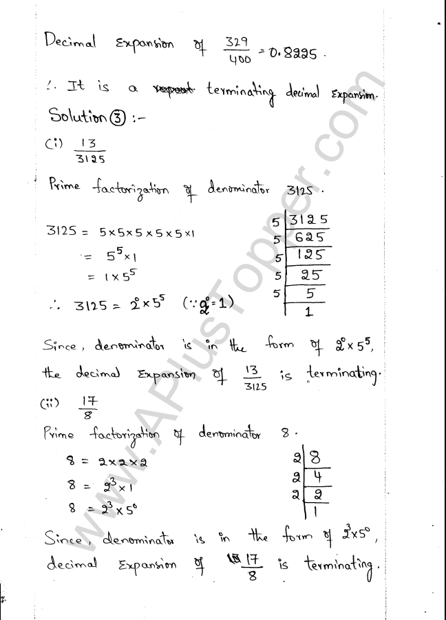 ML Aggarwal ICSE Solutions for Class 9 Maths Ch 1 Rational and Irrational Numbers img-21