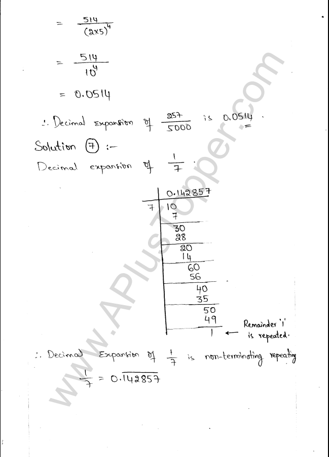 ML Aggarwal ICSE Solutions for Class 9 Maths Ch 1 Rational and Irrational Numbers img-29