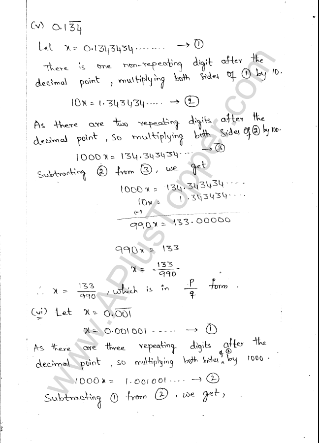 ML Aggarwal ICSE Solutions for Class 9 Maths Ch 1 Rational and Irrational Numbers img-33