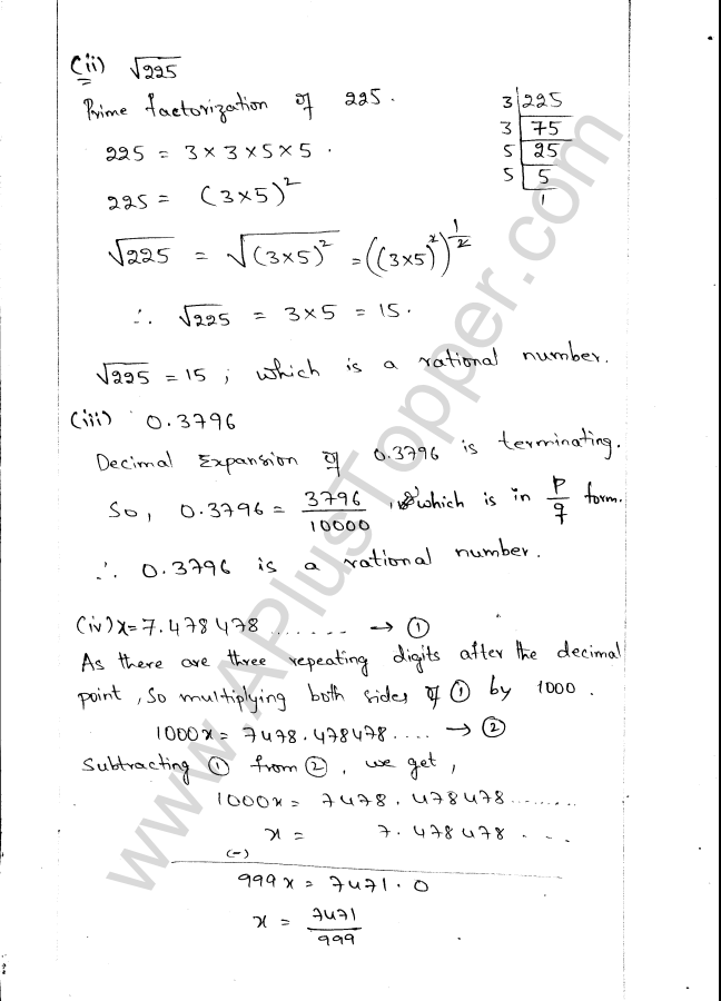 ML Aggarwal ICSE Solutions for Class 9 Maths Ch 1 Rational and Irrational Numbers img-35