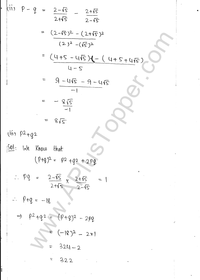 ML Aggarwal ICSE Solutions for Class 9 Maths Ch 1 Rational and Irrational Numbers img-76