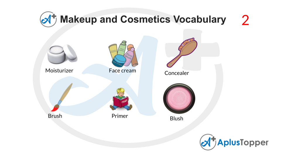 Makeup and Cosmetics Vocabulary With Images