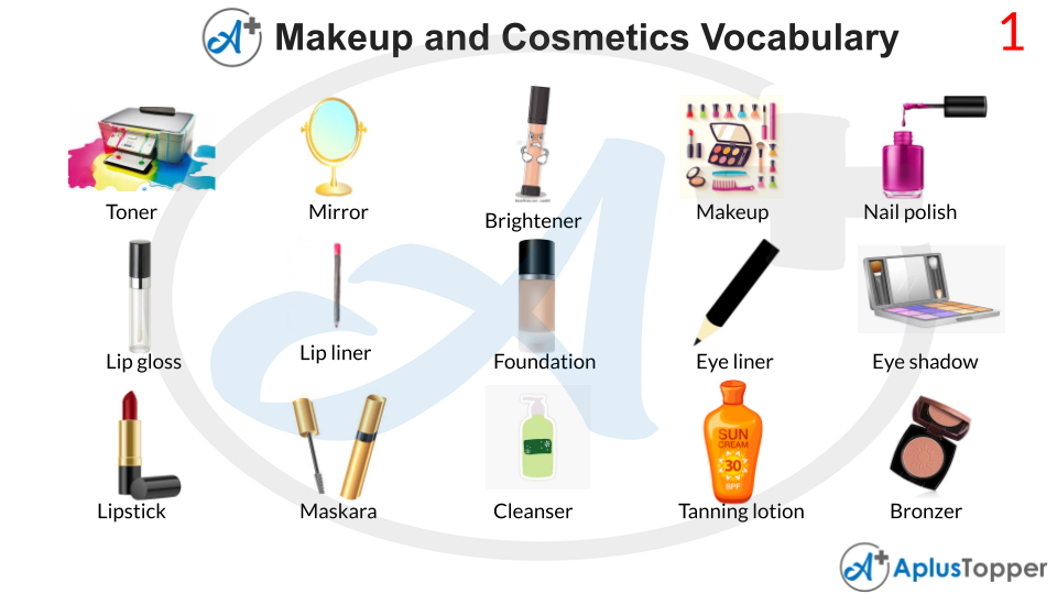 Makeup and Cosmetics Vocabulary