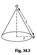 Math Labs with Activity - Curved Surface Area of a Right-Circular Cone Formula 2