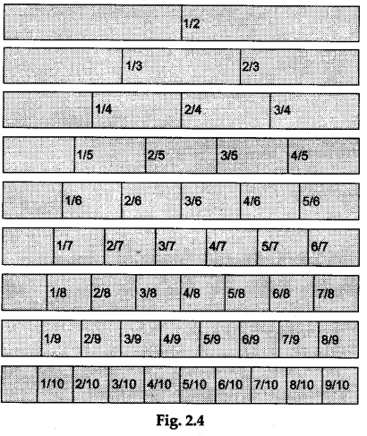 Math Labs with Activity - Divide a Thin Strip of Paper into Number of Equal Parts 4