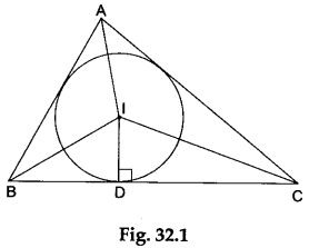 Math Labs with Activity - Incircle of a given Triangle by Paper Folding Method 1