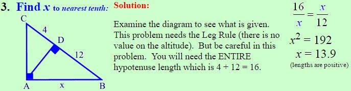 Mean Proportional in a Right Triangle 7