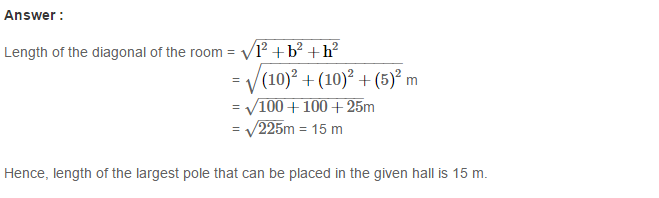 Mensuration RS Aggarwal Class 7 Maths Solutions Exercise 20A 10.1