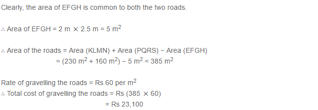 Mensuration RS Aggarwal Class 7 Maths Solutions Exercise 20B 13.2