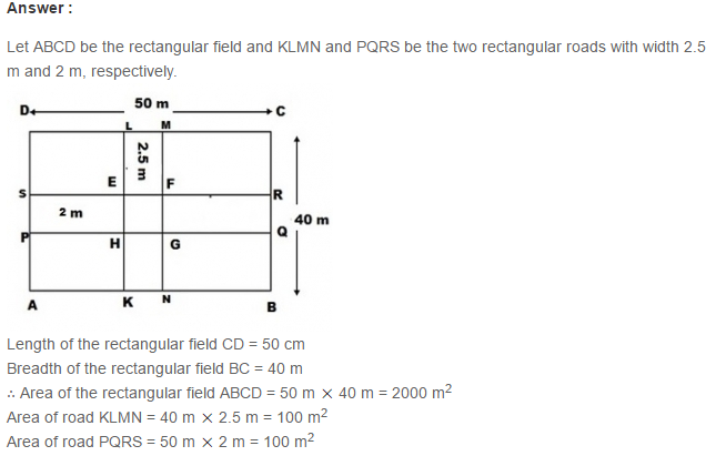 Mensuration RS Aggarwal Class 7 Maths Solutions Exercise 20B 14.1