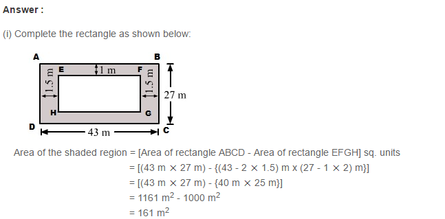 Mensuration RS Aggarwal Class 7 Maths Solutions Exercise 20B 15.1