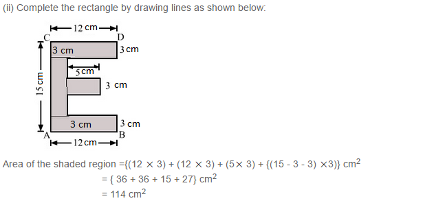 Mensuration RS Aggarwal Class 7 Maths Solutions Exercise 20B 16.2