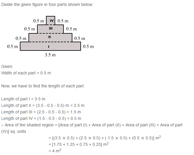 Mensuration RS Aggarwal Class 7 Maths Solutions Exercise 20B 17.1