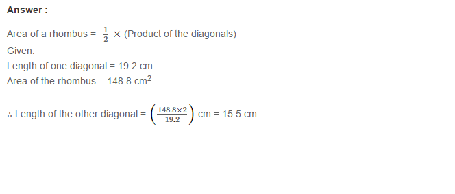 Mensuration RS Aggarwal Class 7 Maths Solutions Exercise 20C 14.1