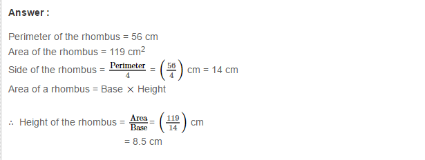 Mensuration RS Aggarwal Class 7 Maths Solutions Exercise 20C 15.1