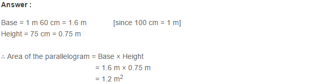 Mensuration RS Aggarwal Class 7 Maths Solutions Exercise 20C 3.1