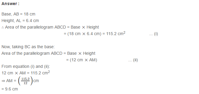 Mensuration RS Aggarwal Class 7 Maths Solutions Exercise 20C 7.1