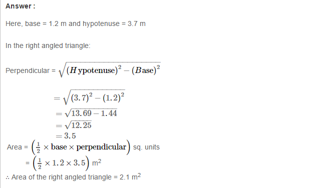 Mensuration RS Aggarwal Class 7 Maths Solutions Exercise 20D 8.1