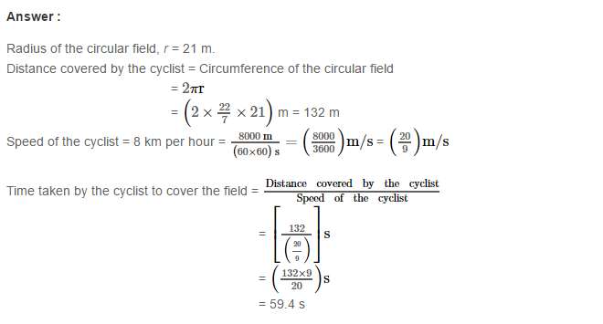 Mensuration RS Aggarwal Class 7 Maths Solutions Exercise 20E 10.1