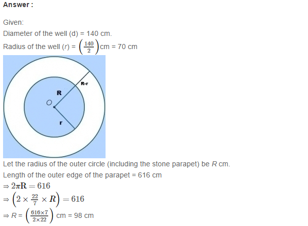 Mensuration RS Aggarwal Class 7 Maths Solutions Exercise 20E 19.1