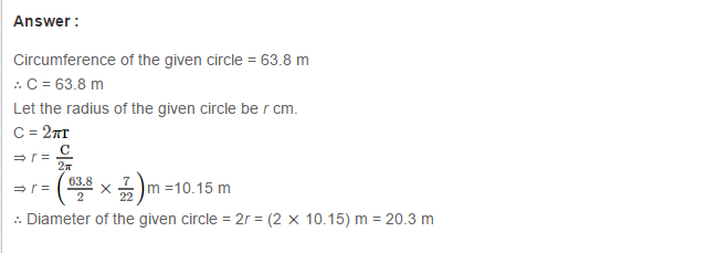 Mensuration RS Aggarwal Class 7 Maths Solutions Exercise 20E 7.1