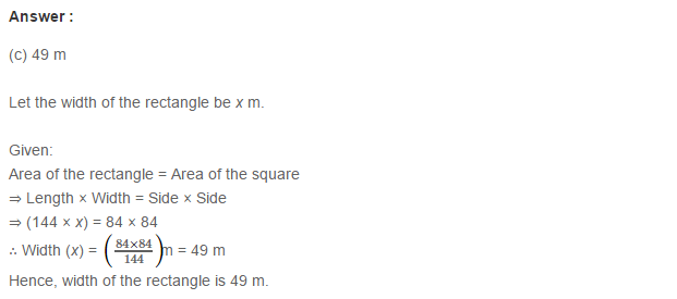 Mensuration RS Aggarwal Class 7 Maths Solutions Exercise 20G 25.1