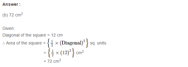 Mensuration RS Aggarwal Class 7 Maths Solutions Exercise 20G 3.1