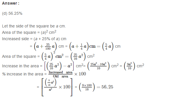 Mensuration RS Aggarwal Class 7 Maths Solutions Exercise 20G 7.1