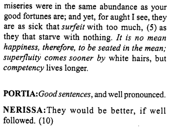 Merchant of Venice Act 1, Scene 2 Translation Meaning Annotations 2