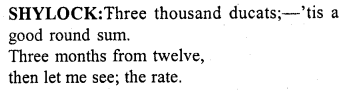 Merchant of Venice Act 1, Scene 3 Translation Meaning Annotations 8