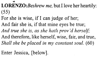 Merchant of Venice Act 2, Scene 6 Translation Meaning Annotations 6