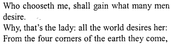 Merchant of Venice Act 2, Scene 7 Translation Meaning Annotations 4