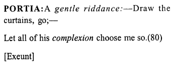 Merchant of Venice Act 2, Scene 7 Translation Meaning Annotations 7