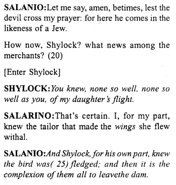 Merchant of Venice Act 3, Scene 1 Translation Meaning Annotations 3