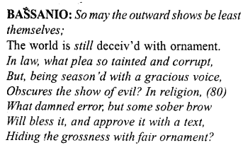 Merchant of Venice Act 3, Scene 2 Translation Meaning Annotations 7