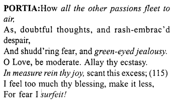 Merchant of Venice Act 3, Scene 2 Translation Meaning Annotations 9