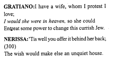 Merchant of Venice Act 4, Scene 1 Translation Meaning Annotations 28