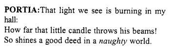 Merchant of Venice Act 5, Scene 1 Translation Meaning Annotations 8