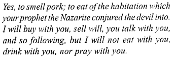 Merchant of Venice Workbook Answers Act 1 - Passages with Reference to the Context 21