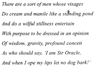 Merchant of Venice Workbook Answers Act 1 - Passages with Reference to the Context 7