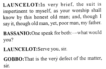 Merchant of Venice Workbook Answers Act 2 - Unsolved Comperhension Passages 4