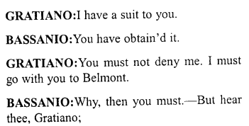 Merchant of Venice Workbook Answers Act 2 - Unsolved Comperhension Passages 5